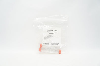 Argos TC1500 Centrifuge Tubes 15ml PP Conical Natural 25/PKG (x)